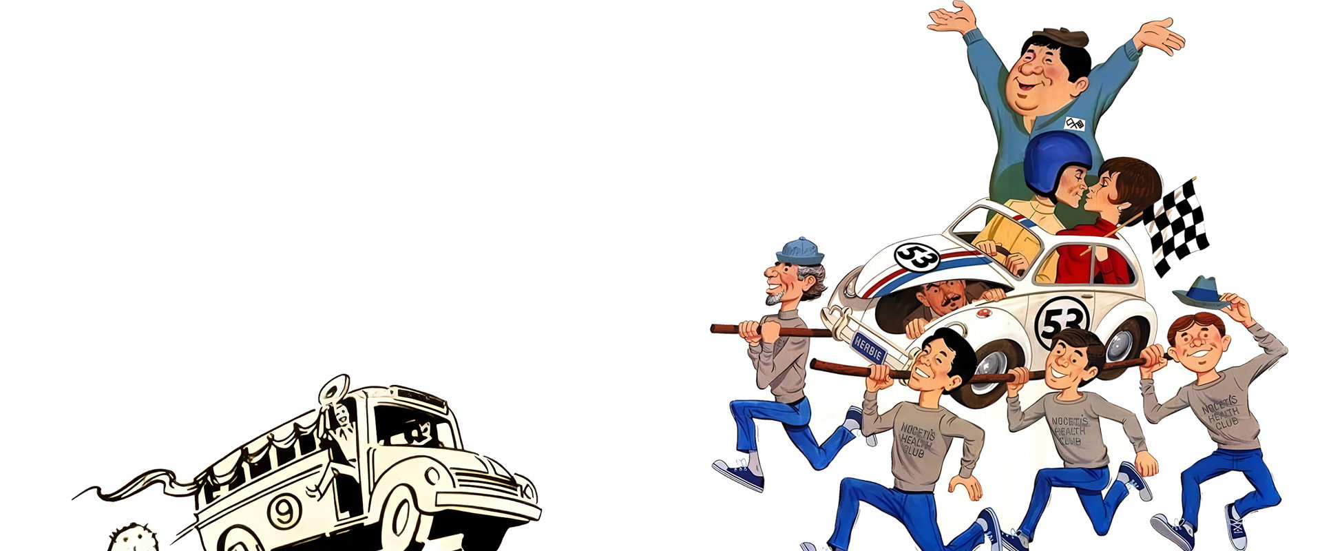 The Love Bug backdrop