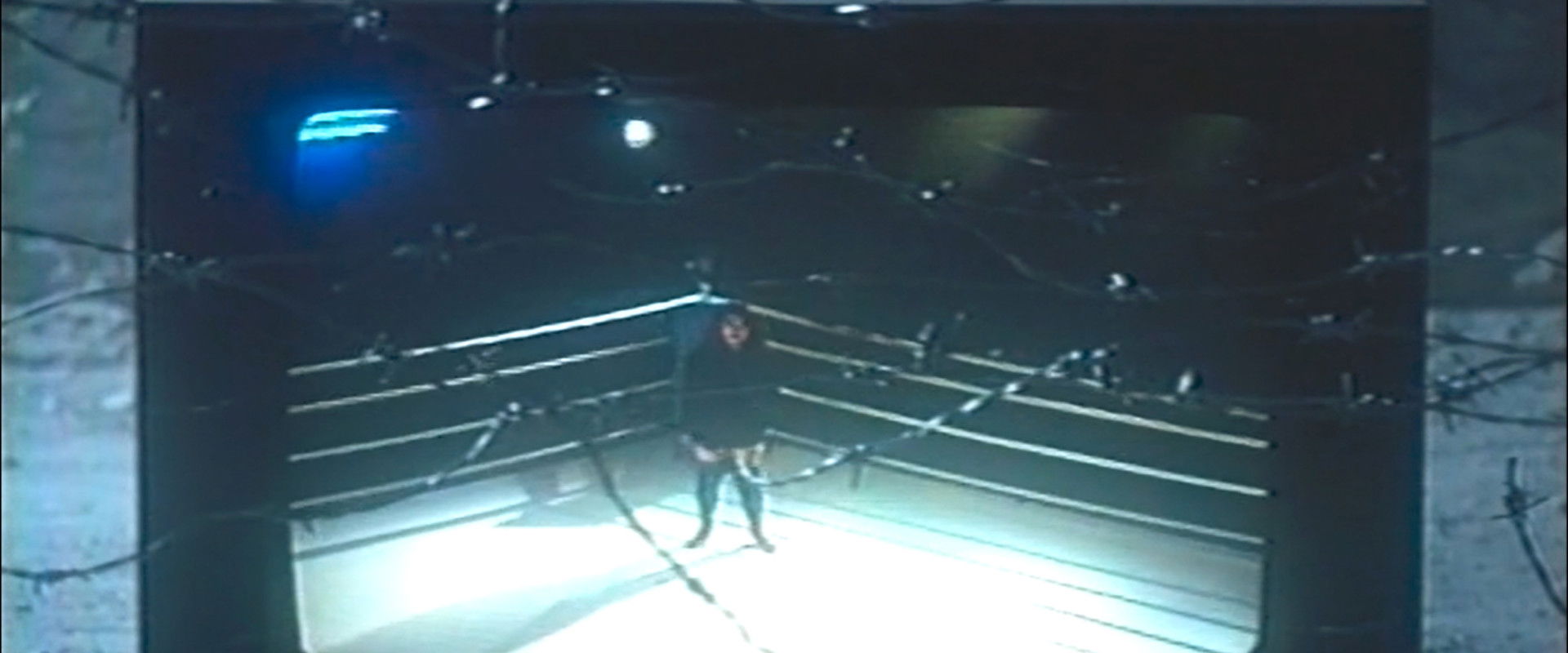 A Human Murder Weapon backdrop