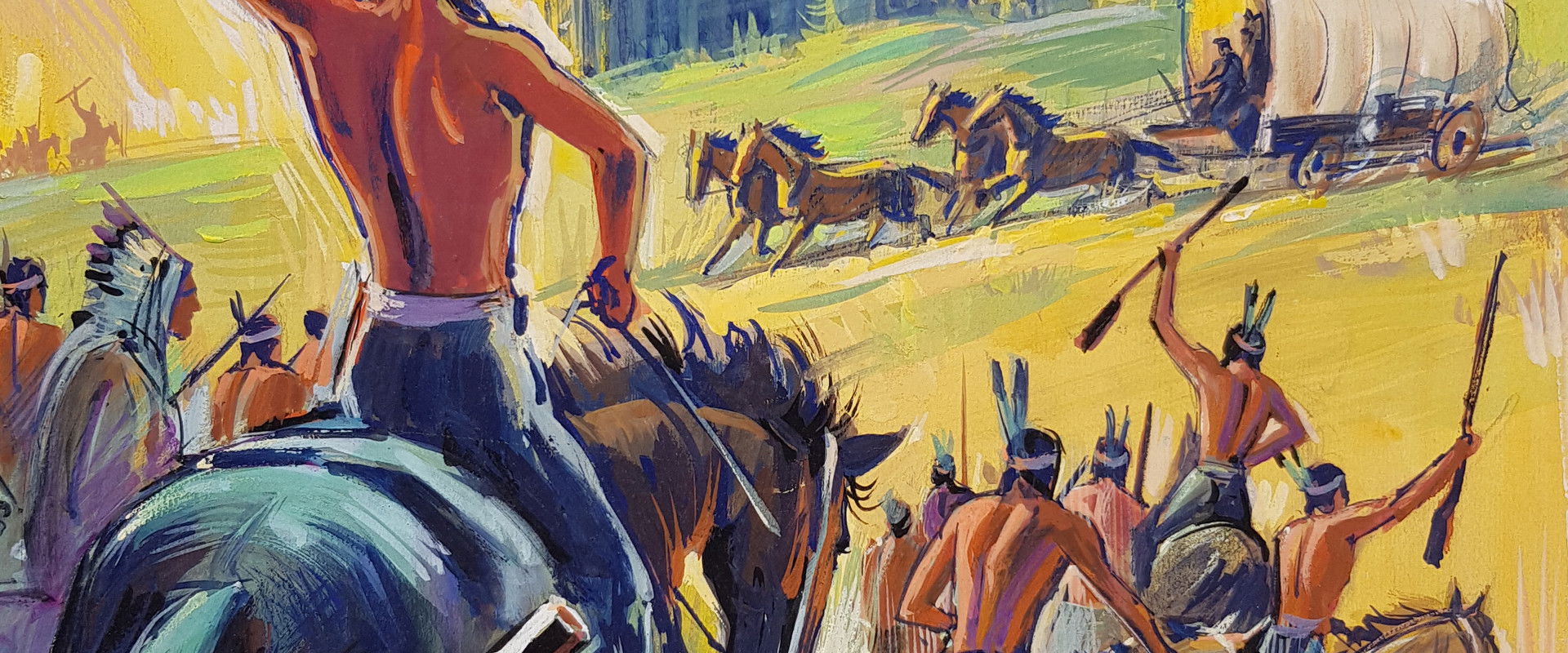 Daniel Boone: Frontier Trail Rider backdrop