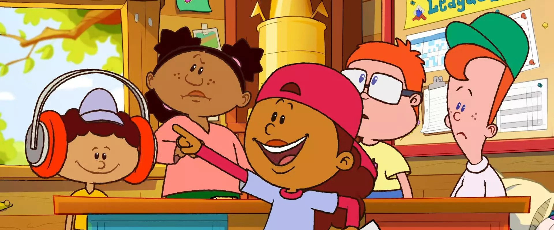 Backyard Sports: The Animated Special backdrop