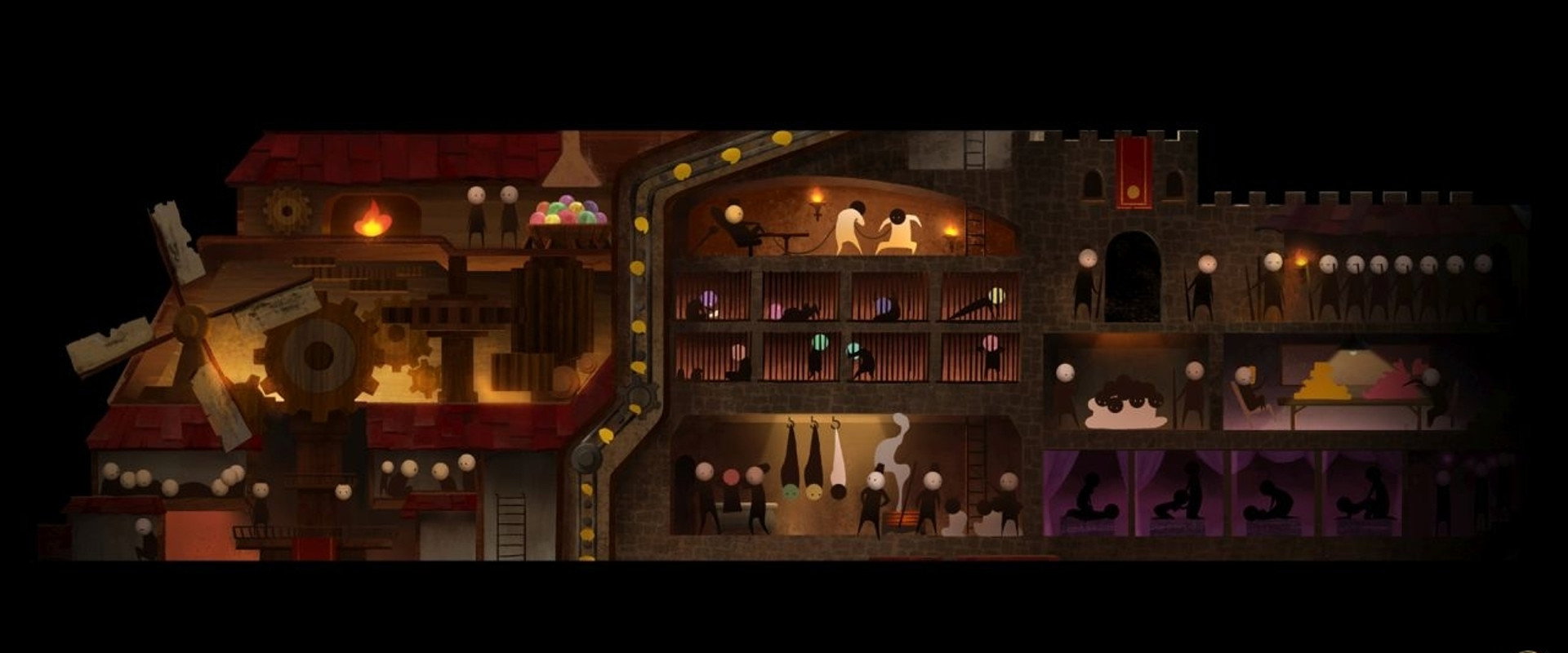 Opera backdrop
