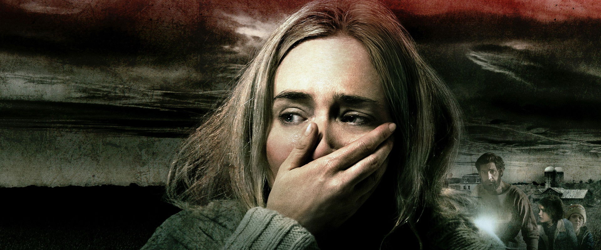 A Quiet Place backdrop