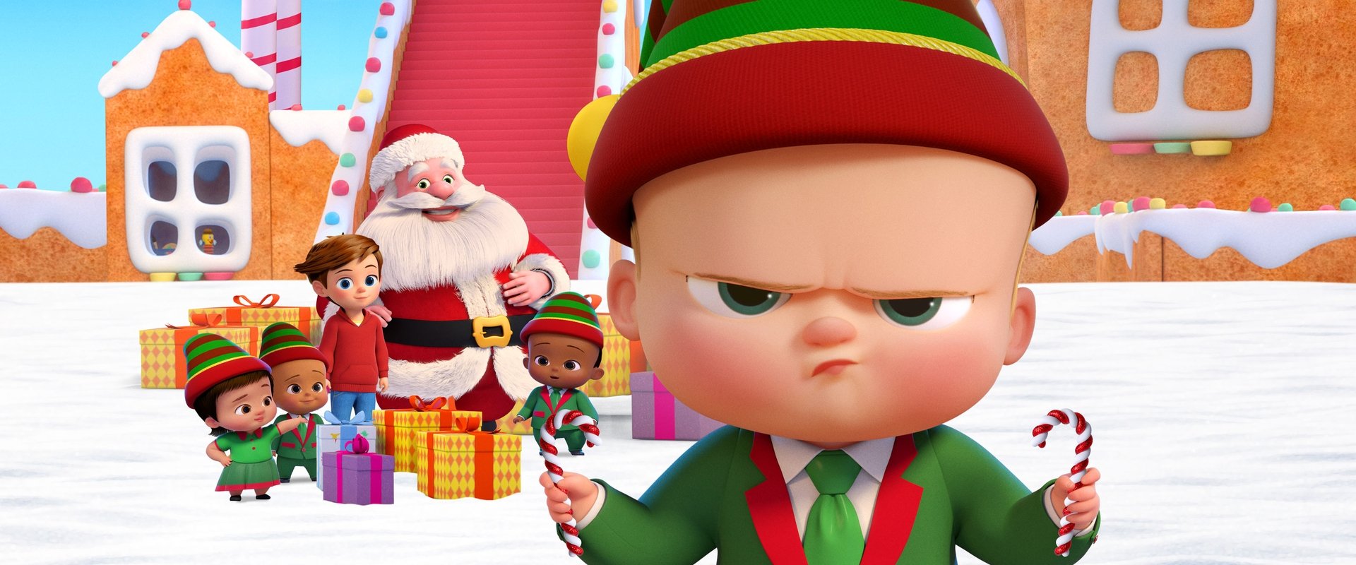 The Boss Baby: Christmas Bonus backdrop