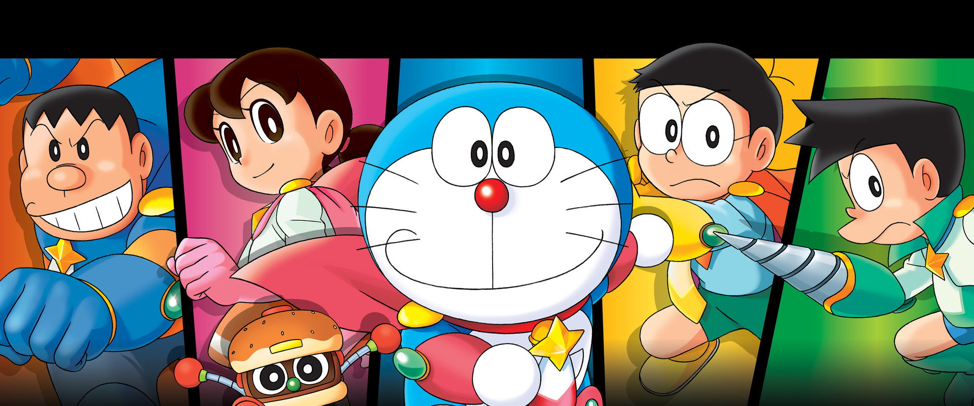 Doraemon: Nobita and the Space Heroes backdrop