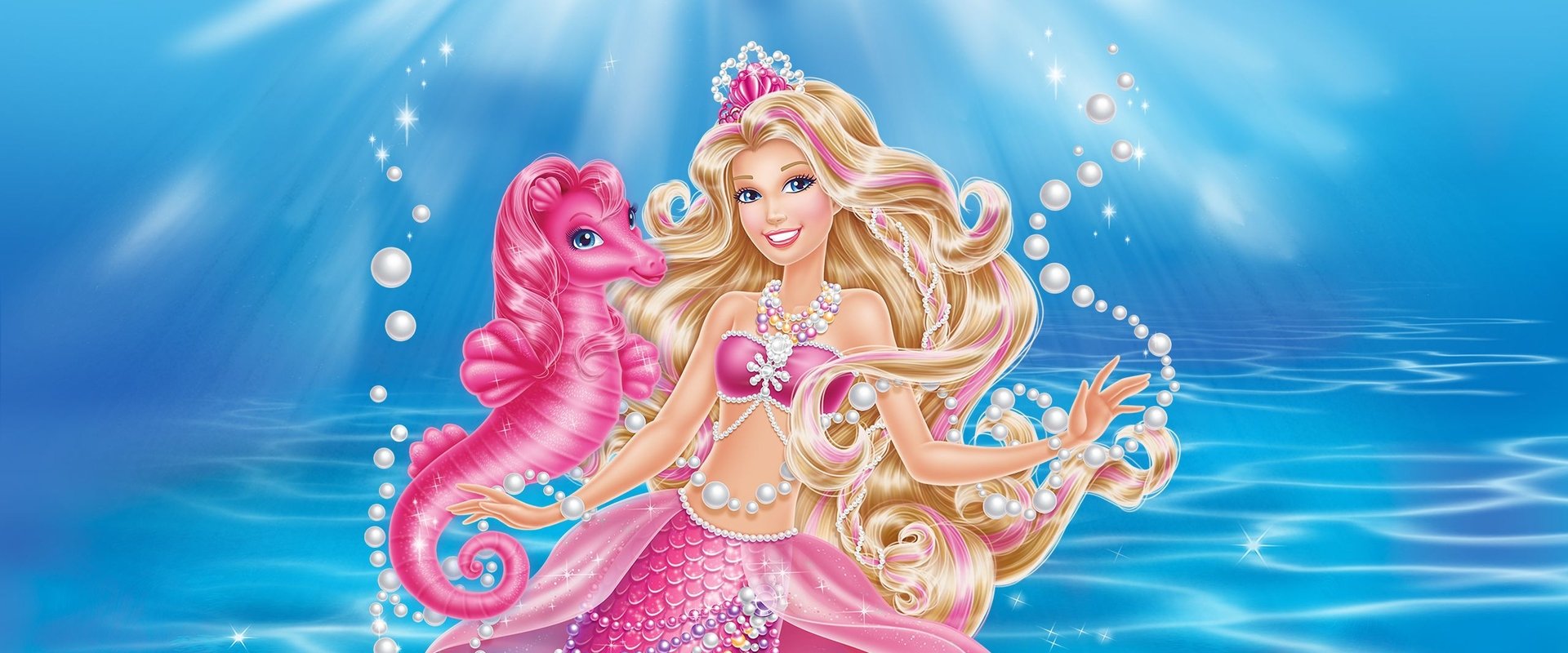 Barbie: The Pearl Princess backdrop