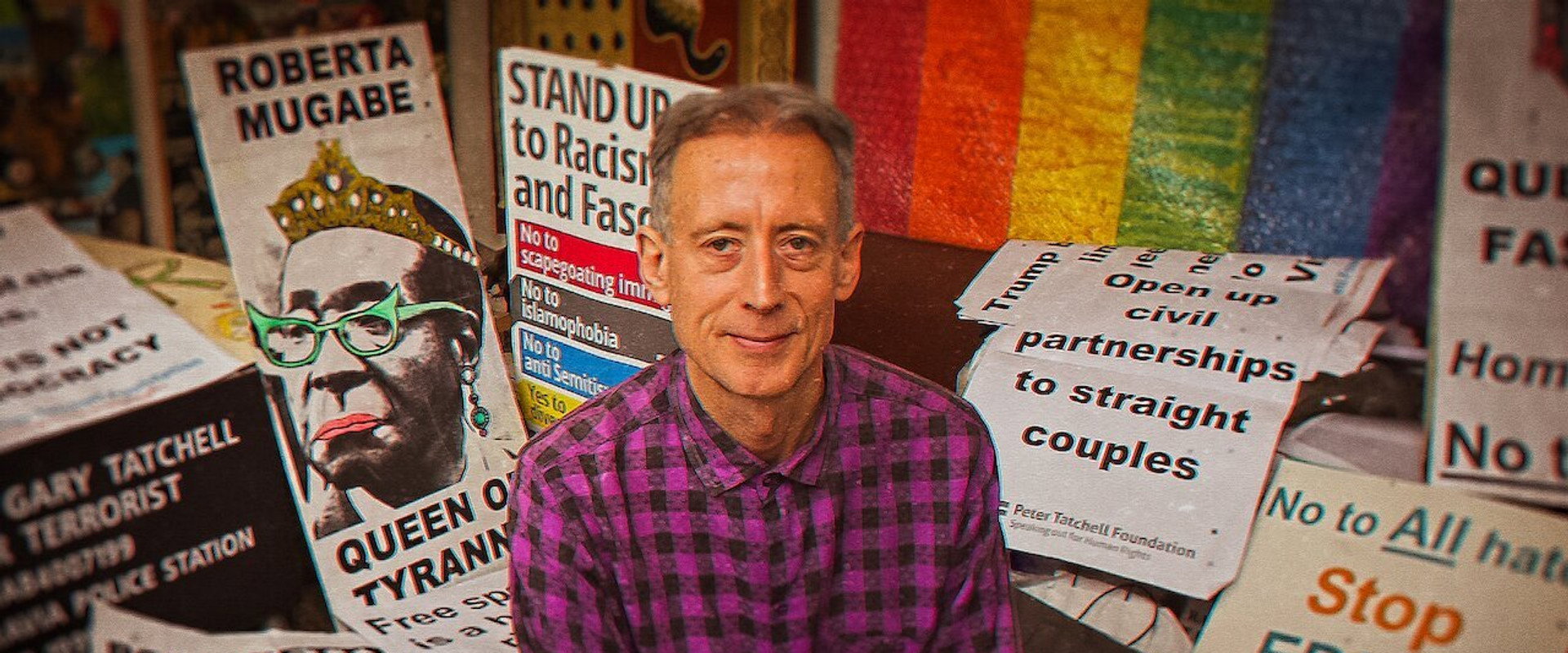 Hating Peter Tatchell backdrop