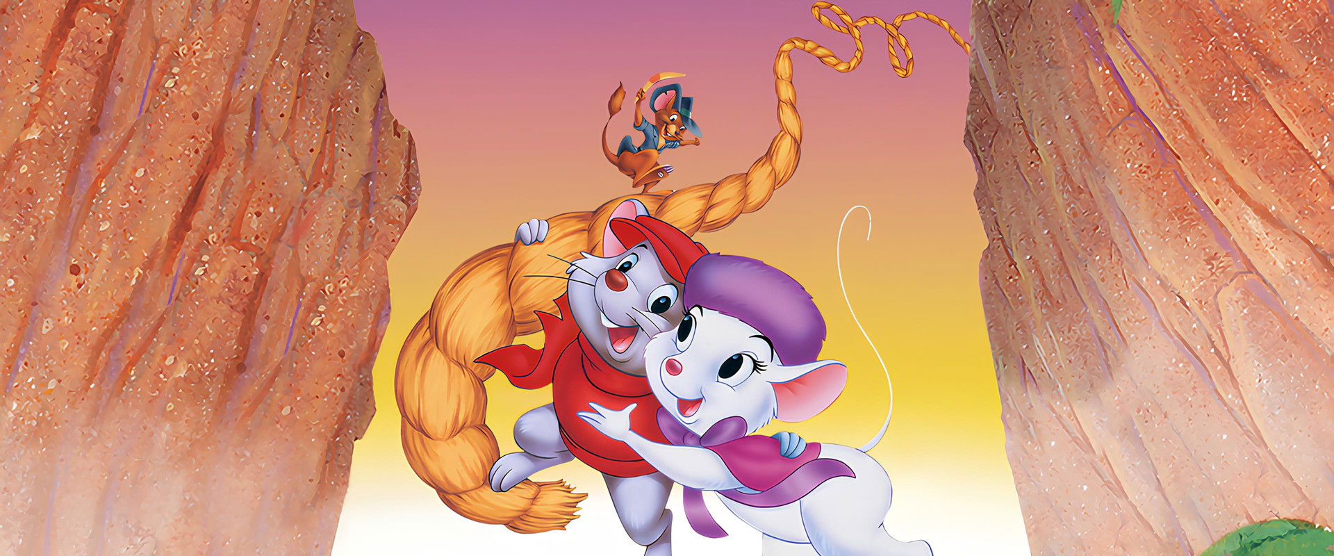 The Rescuers Down Under backdrop