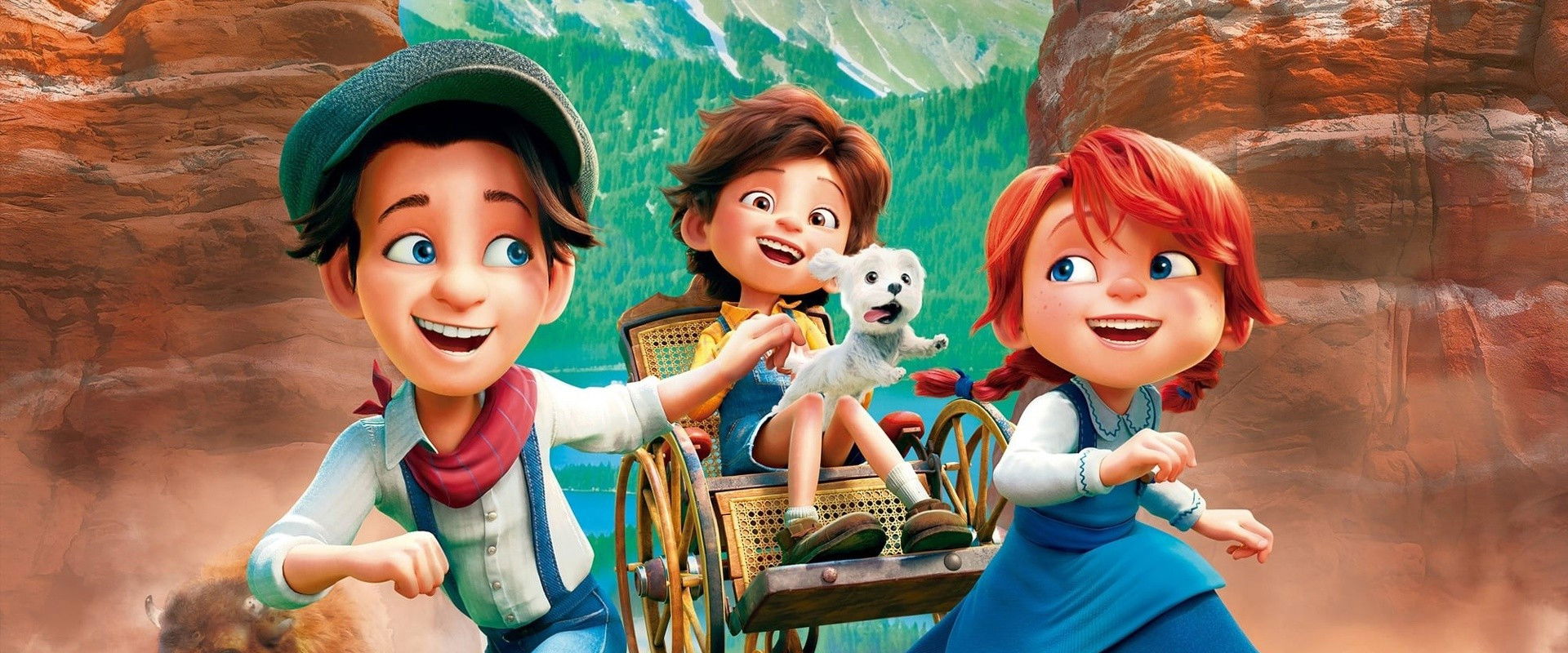 Buffalo Kids backdrop