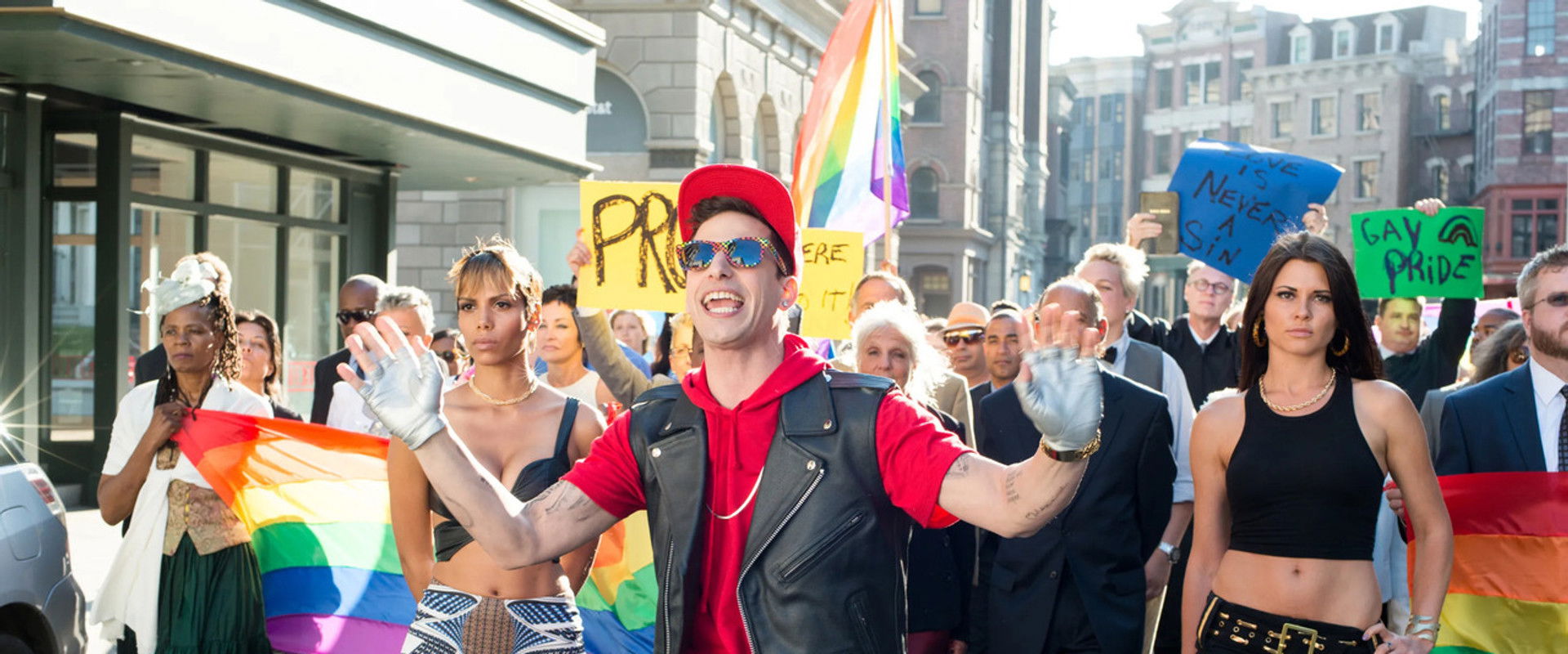 Popstar: Never Stop Never Stopping backdrop