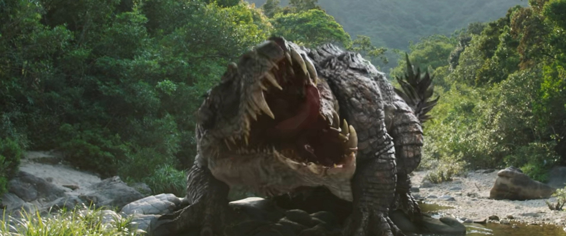 Crocodile Island backdrop