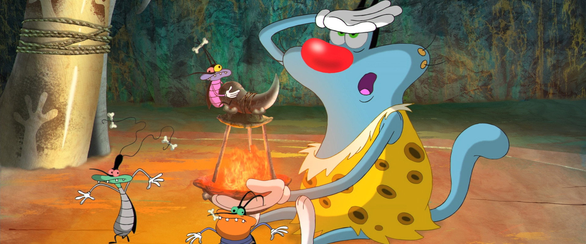 Oggy and the Cockroaches: The Movie backdrop