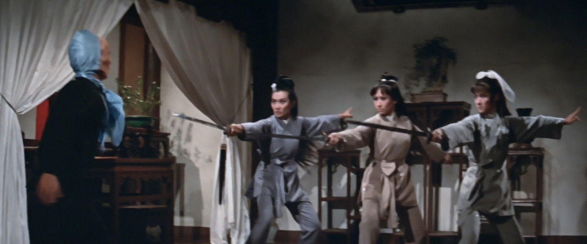 Swordswomen Three backdrop