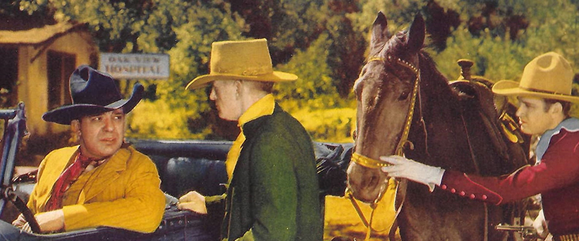 The Singing Cowboy backdrop