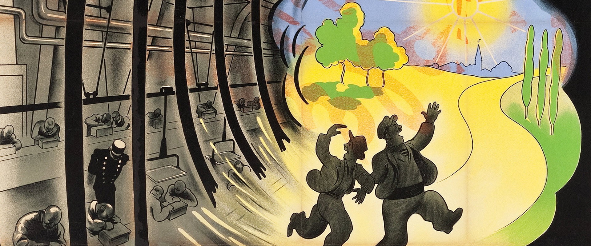 À Nous la Liberté backdrop