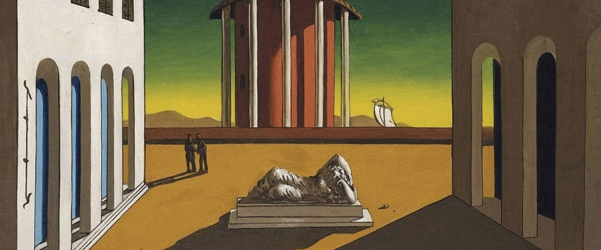 Giorgio de Chirico. Tra Rivelazione ed Enigma backdrop