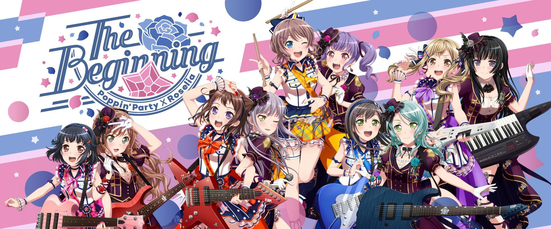 BanG Dream! 9th☆LIVE「The Beginning」DAY1 backdrop