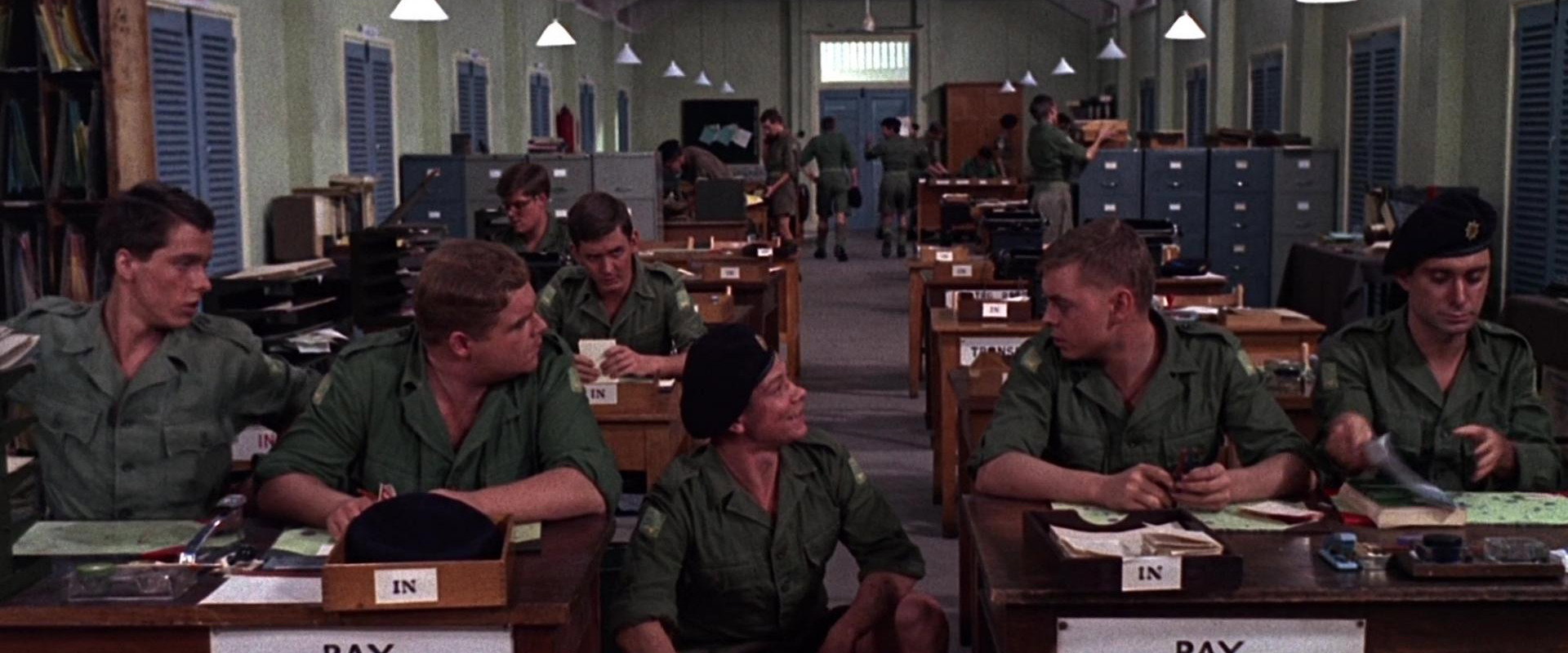 The Virgin Soldiers backdrop