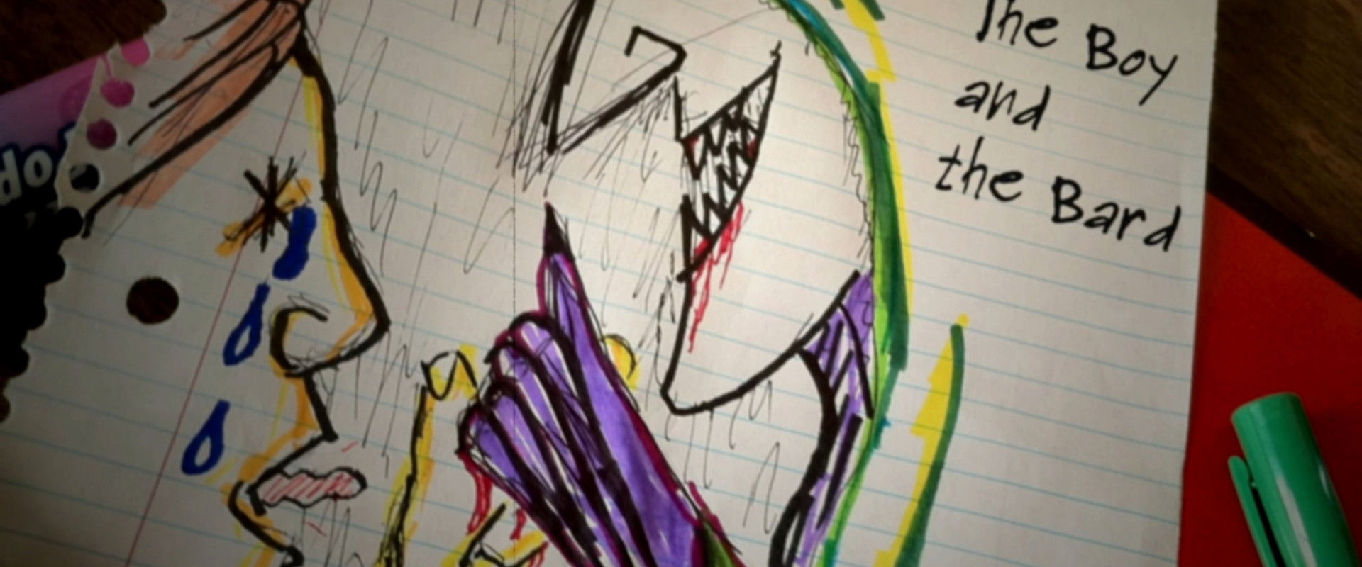 The Boy and the Bard backdrop