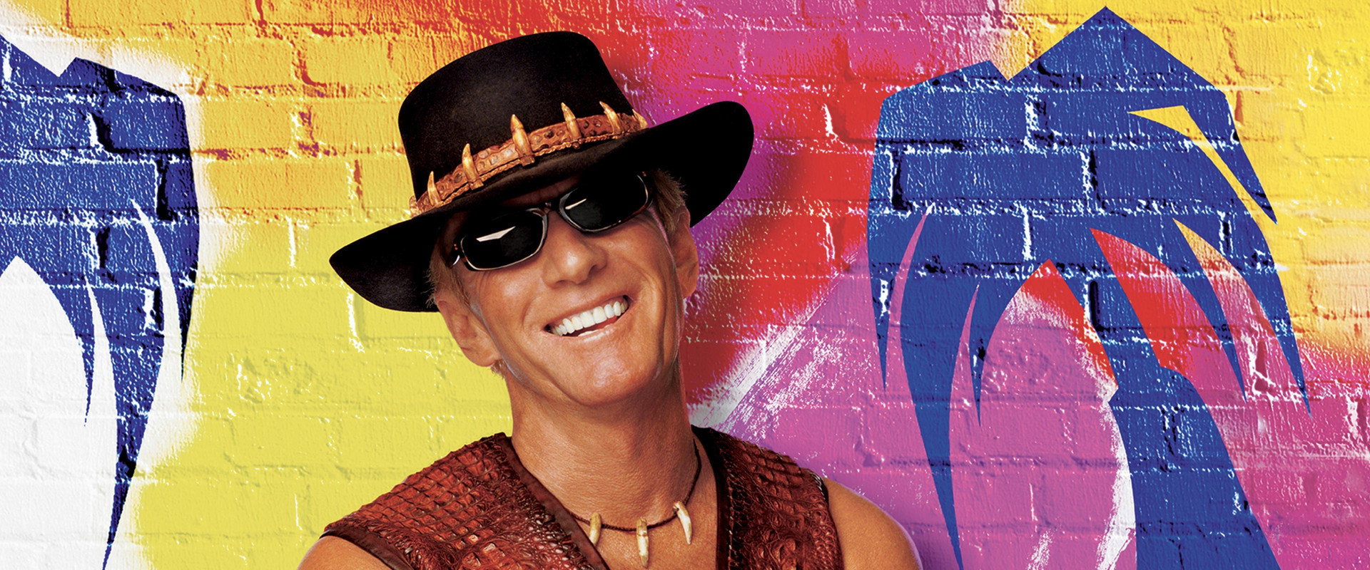 Crocodile Dundee in Los Angeles backdrop