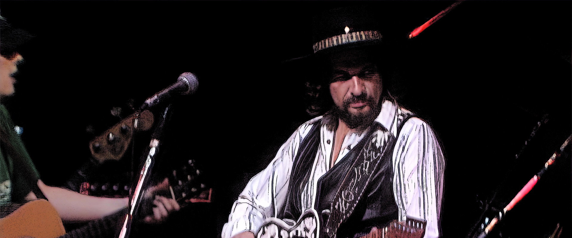 Waylon Jennings - The Lost Outlaw Performance backdrop