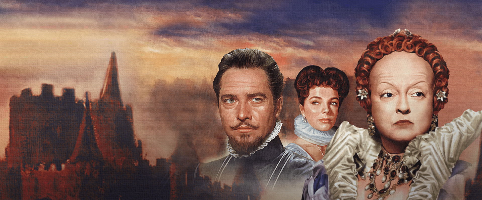 The Virgin Queen backdrop