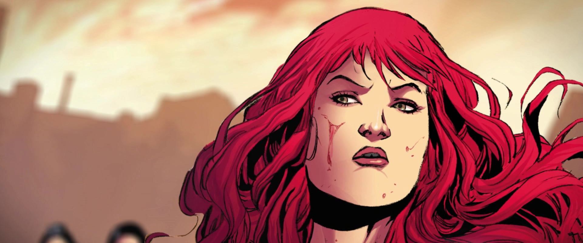 Red Sonja: Queen of Plagues backdrop