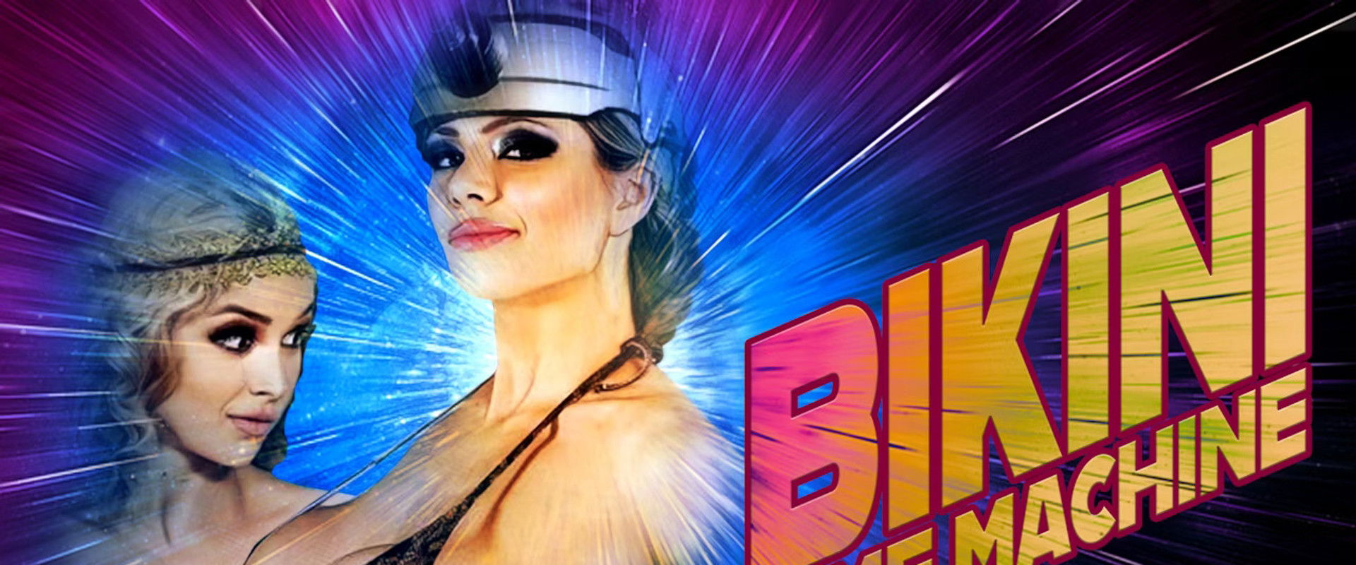 Bikini Time Machine backdrop