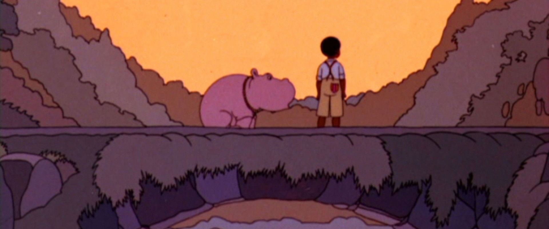 Hugo the Hippo backdrop