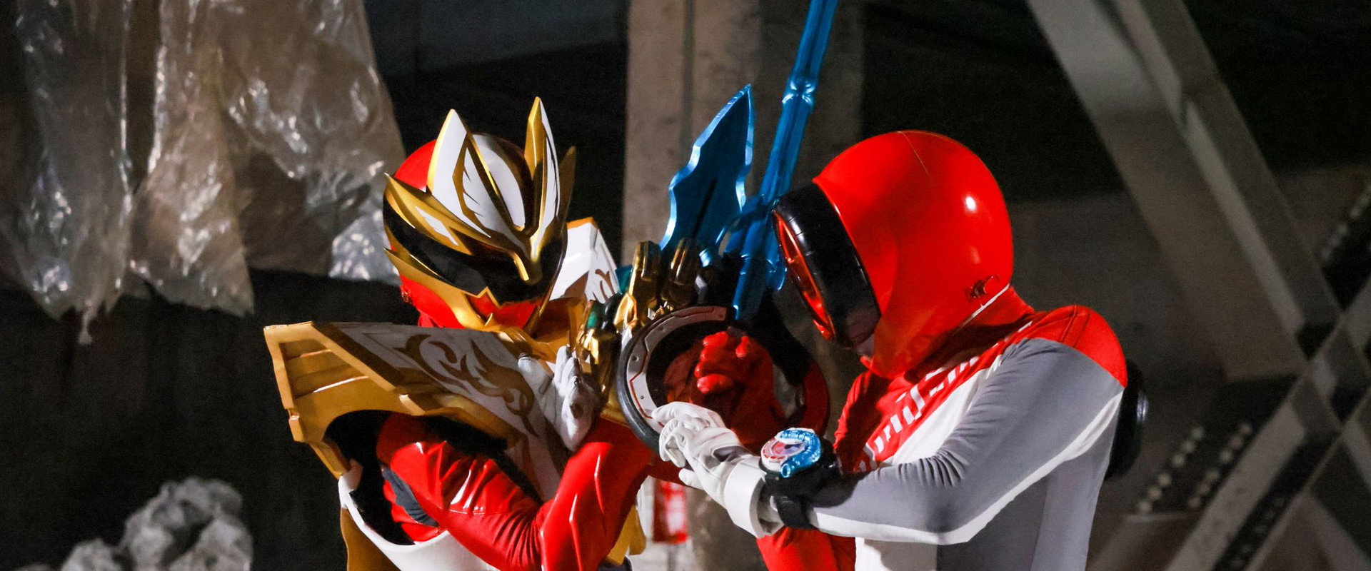 No. 1 Sentai Gozyuger VS Boonboomger backdrop