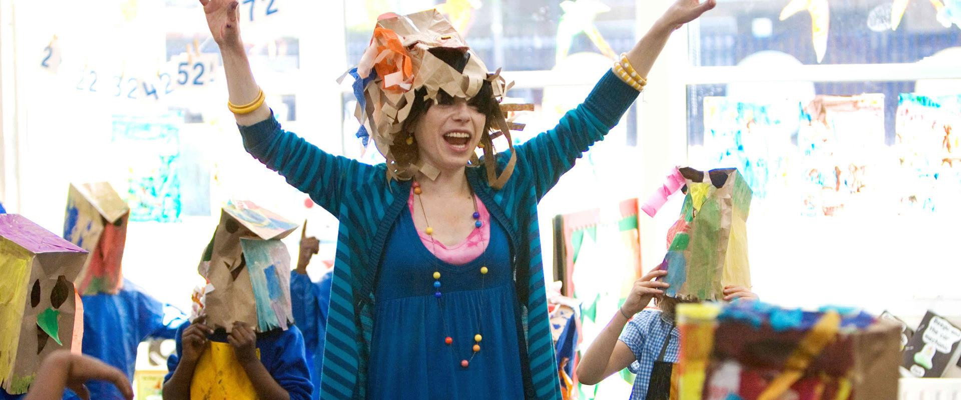 Happy-Go-Lucky backdrop