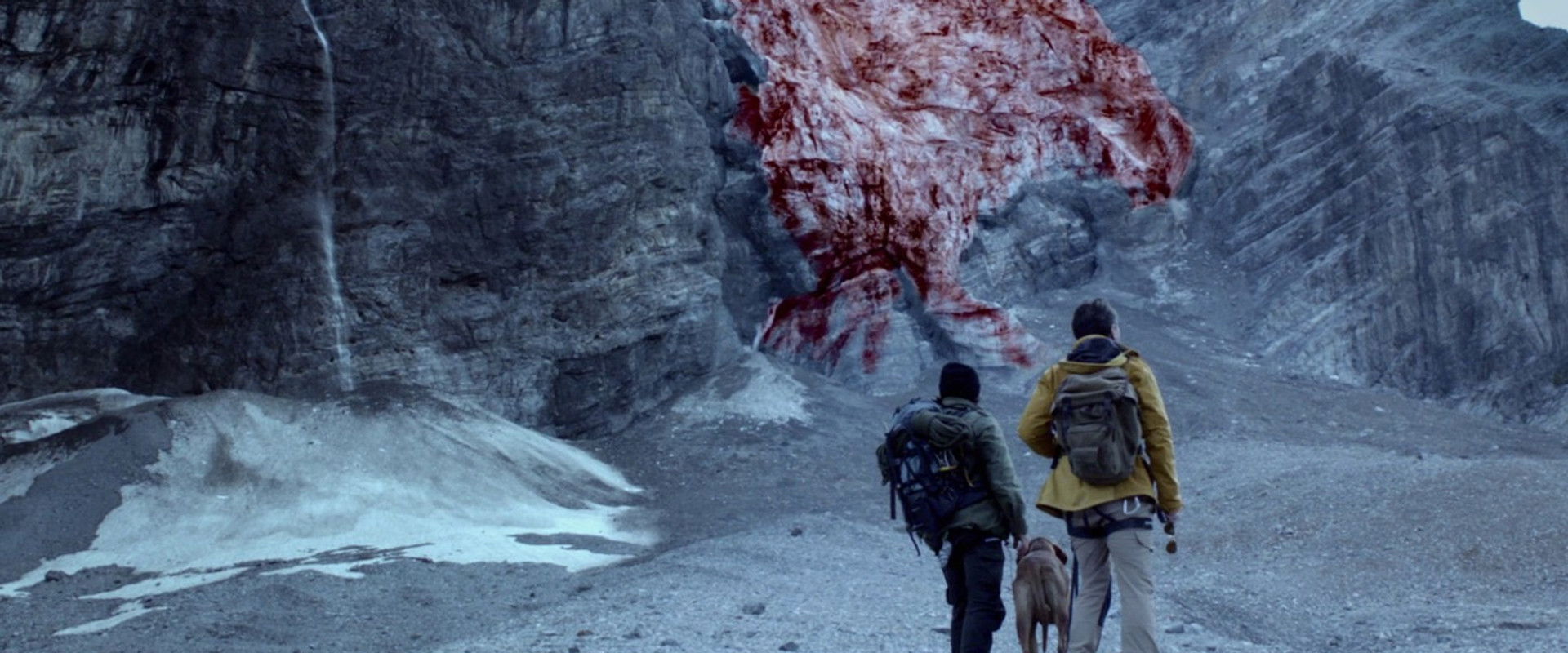 Blood Glacier backdrop