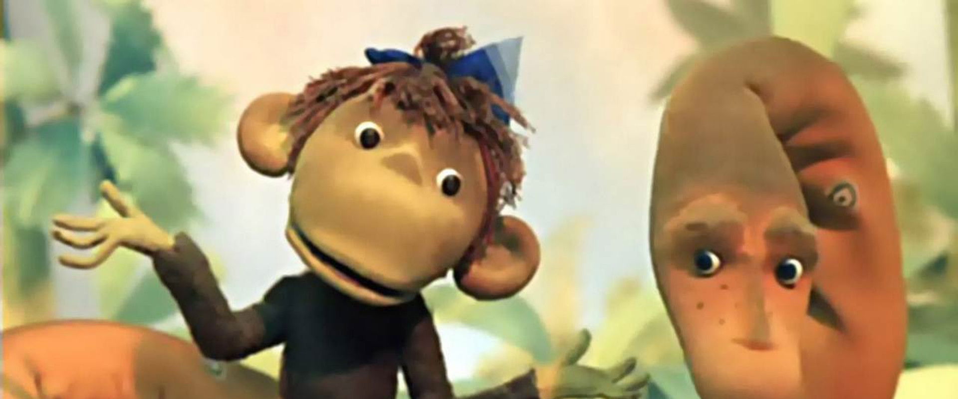 Hello Monkey backdrop