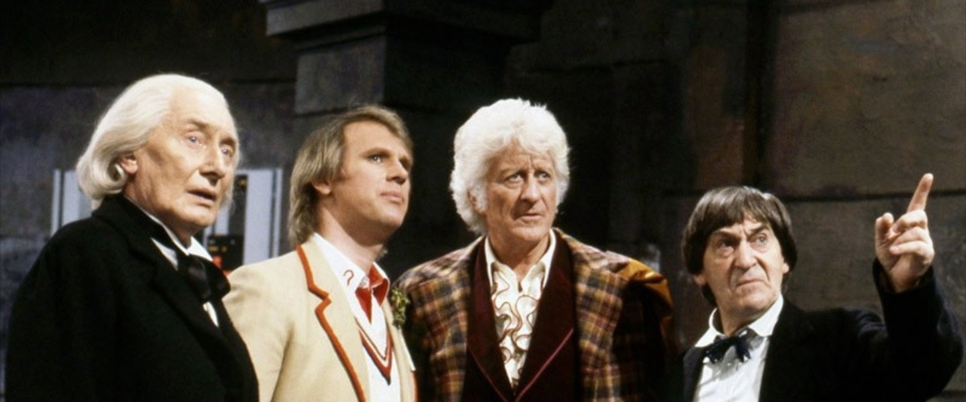 Doctor Who: The Five Doctors backdrop