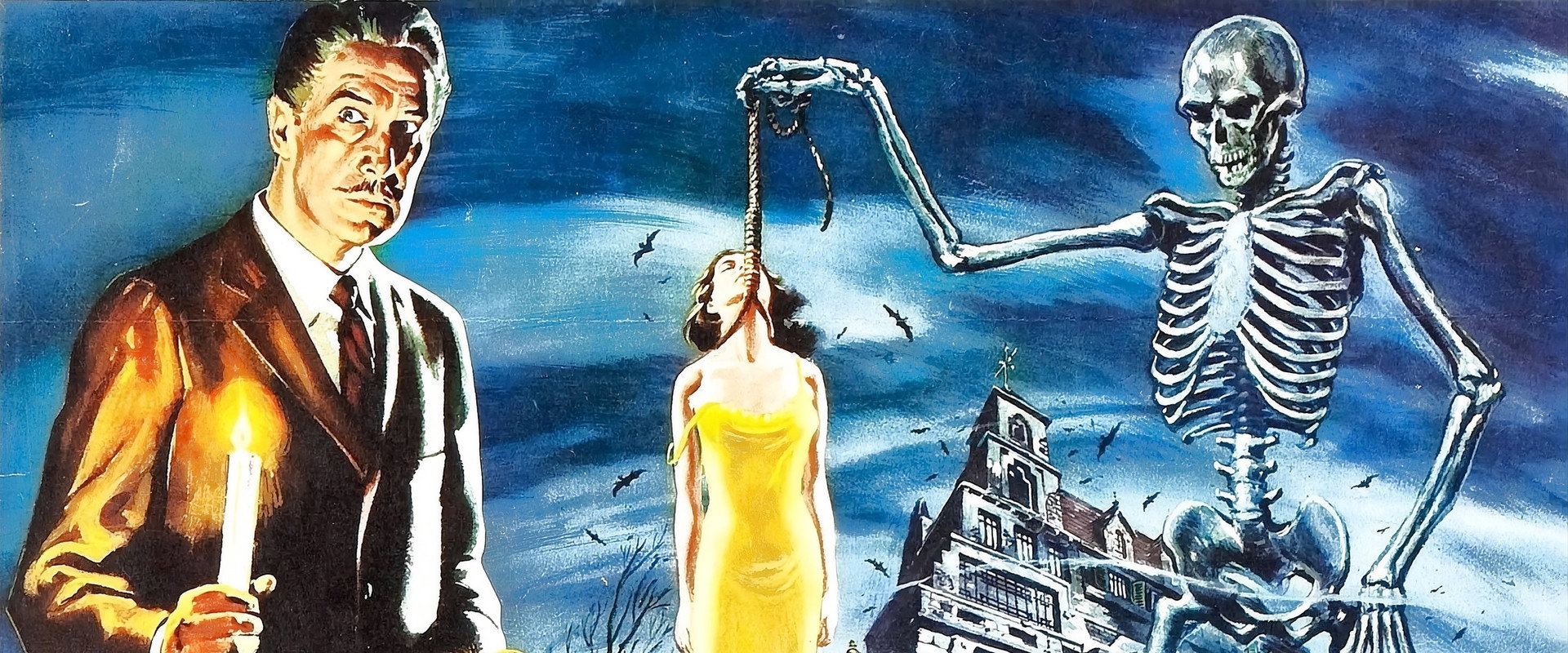 House on Haunted Hill backdrop