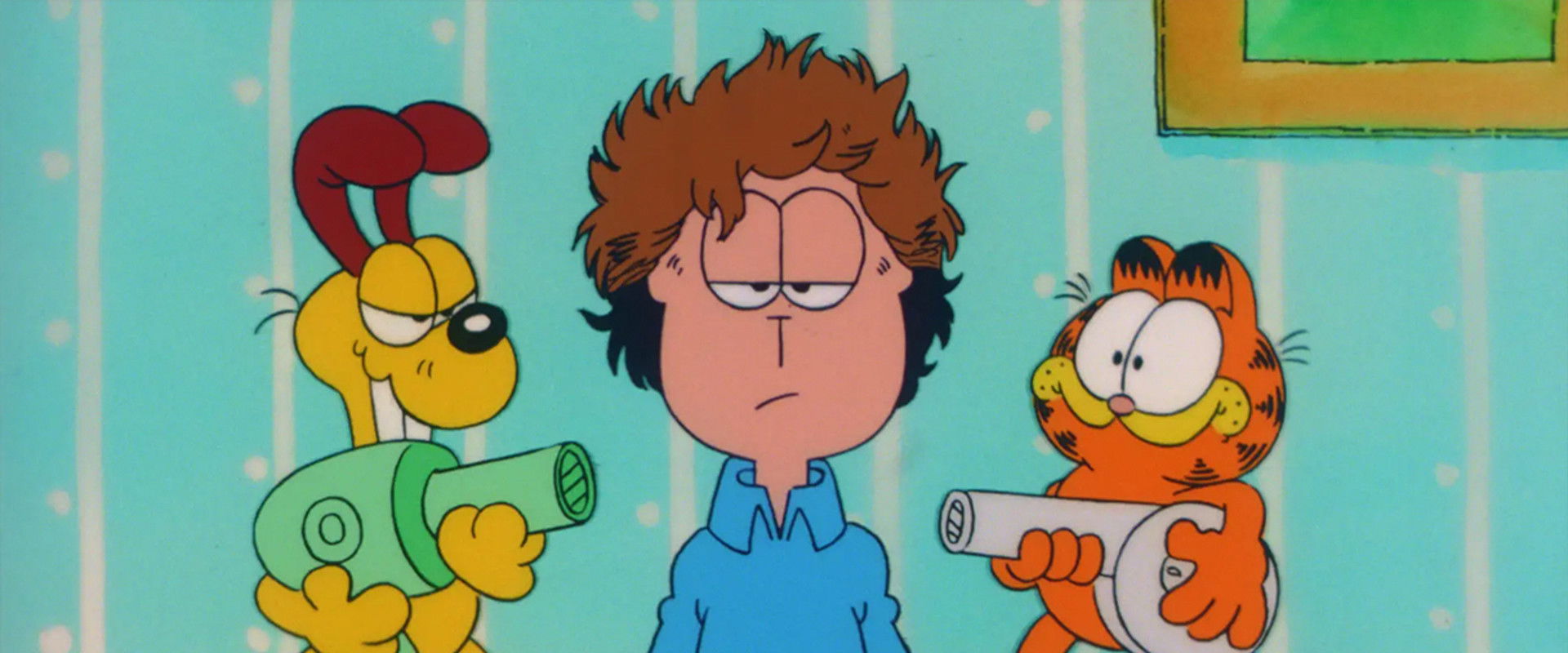 Garfield Gets a Life backdrop