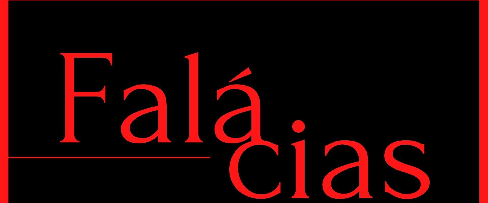 Falácias backdrop