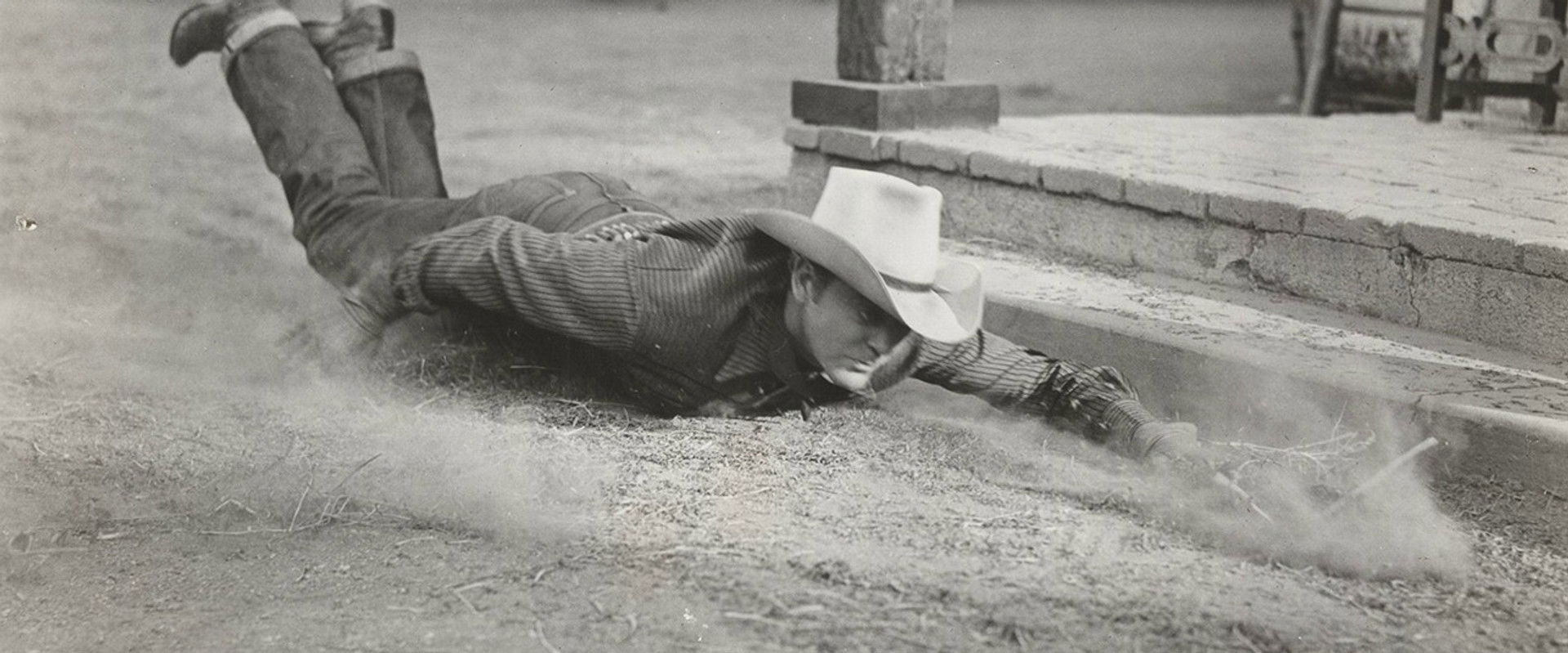 Bandit King of Texas backdrop