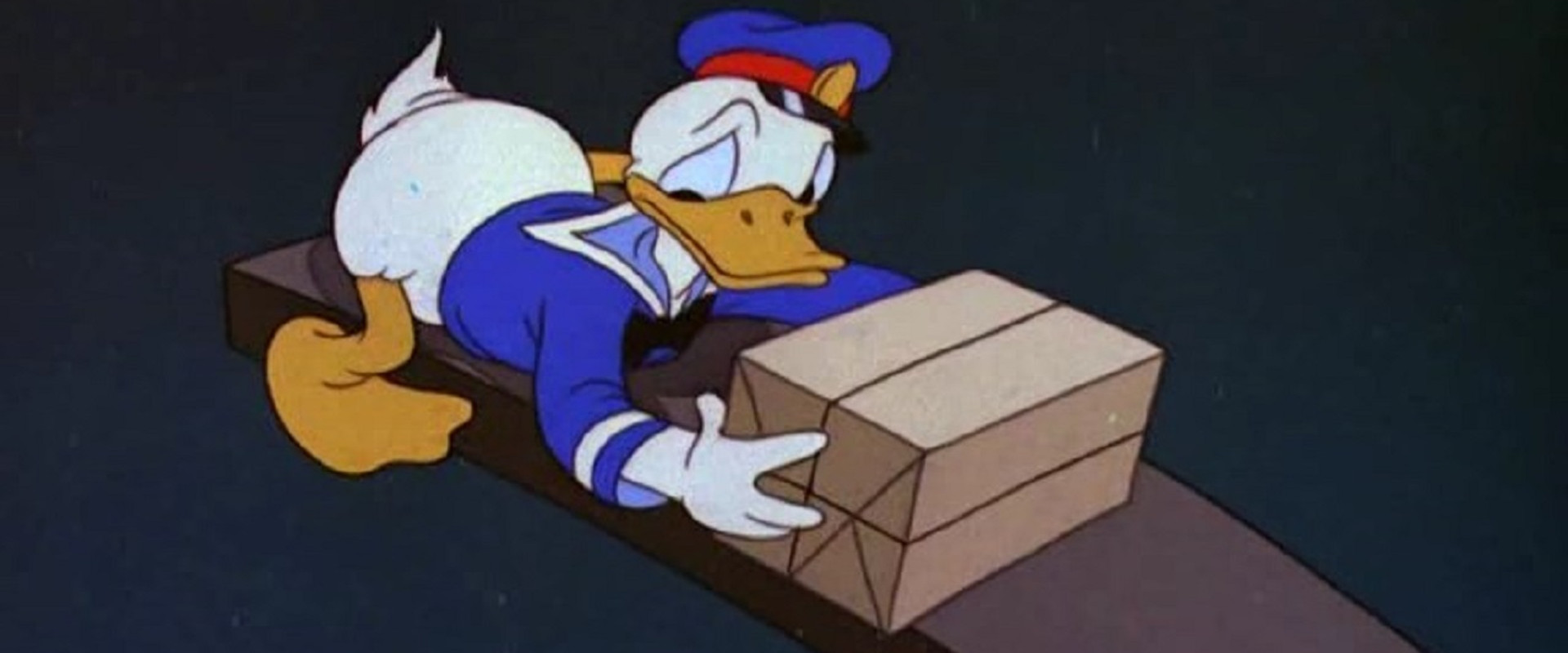 Donald's Lucky Day backdrop