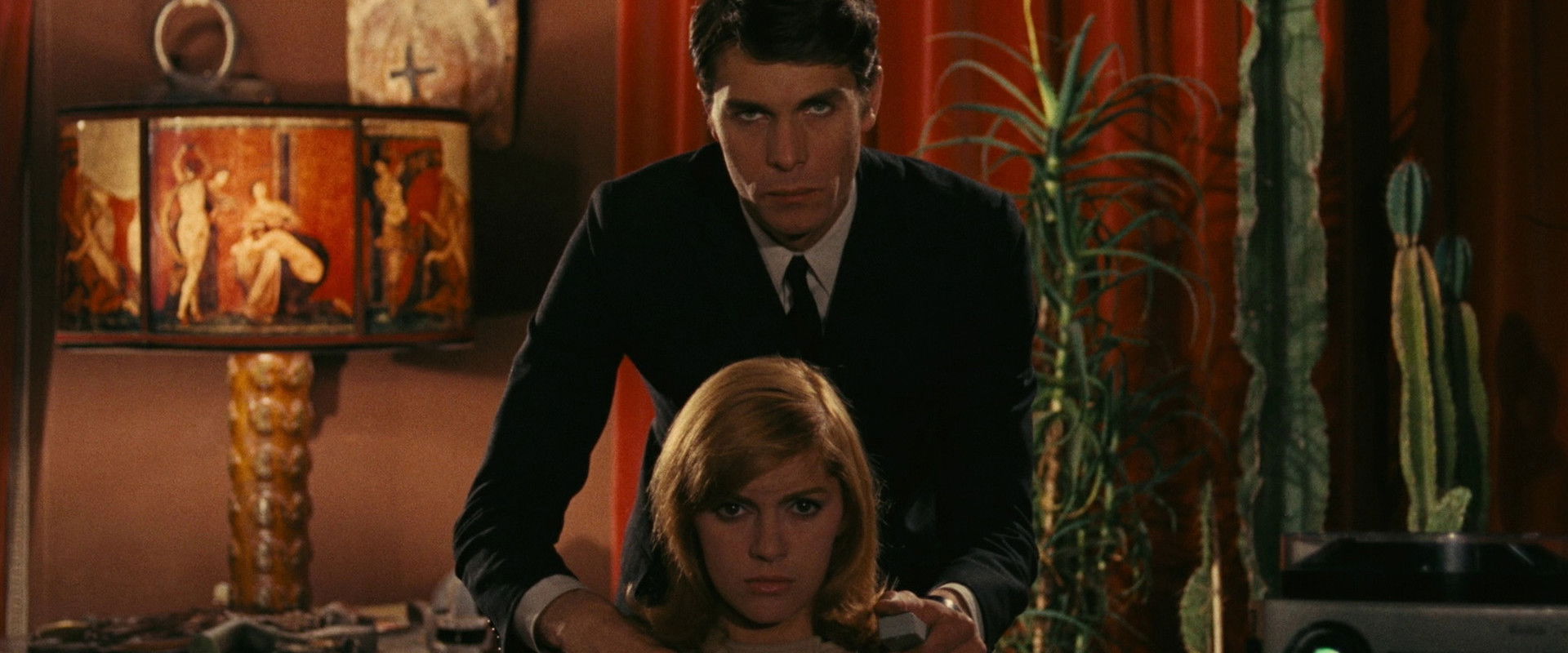 Woman in Chains backdrop