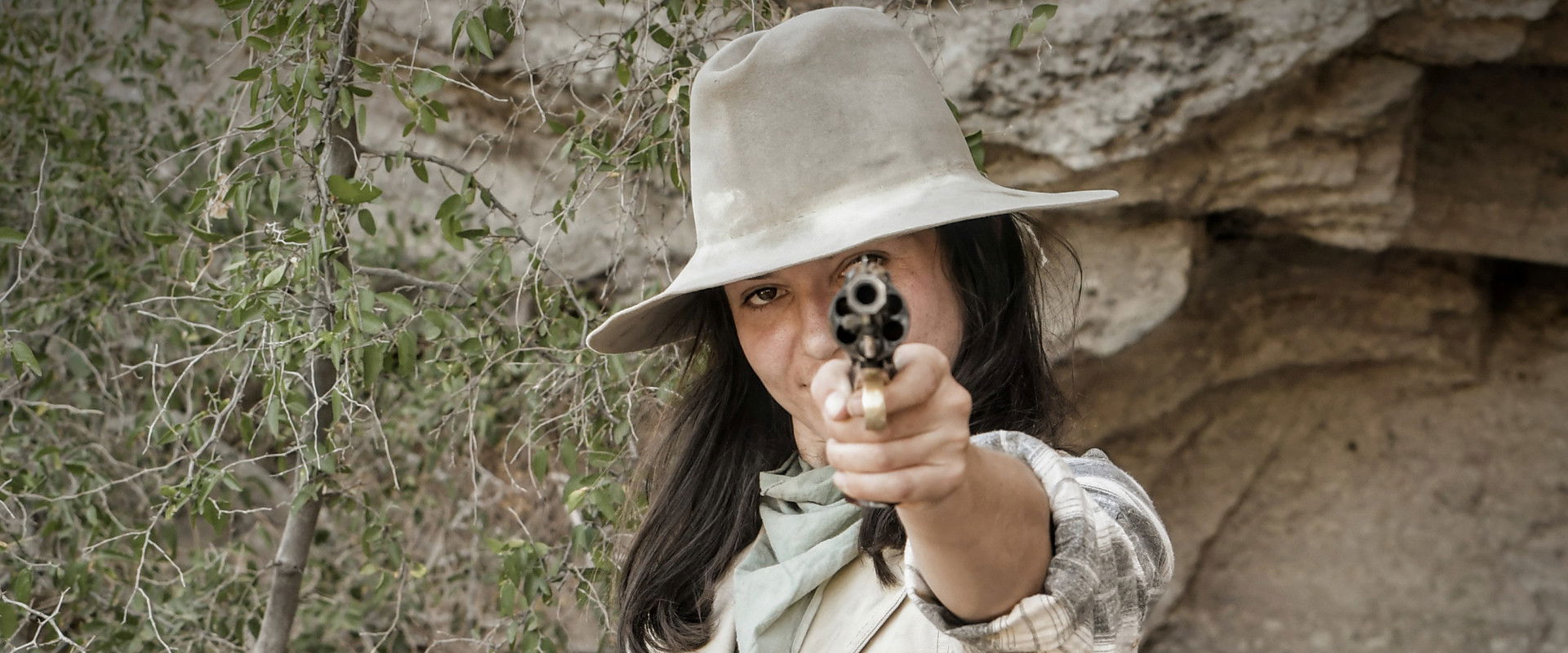 The Woman Who Robbed the Stagecoach backdrop