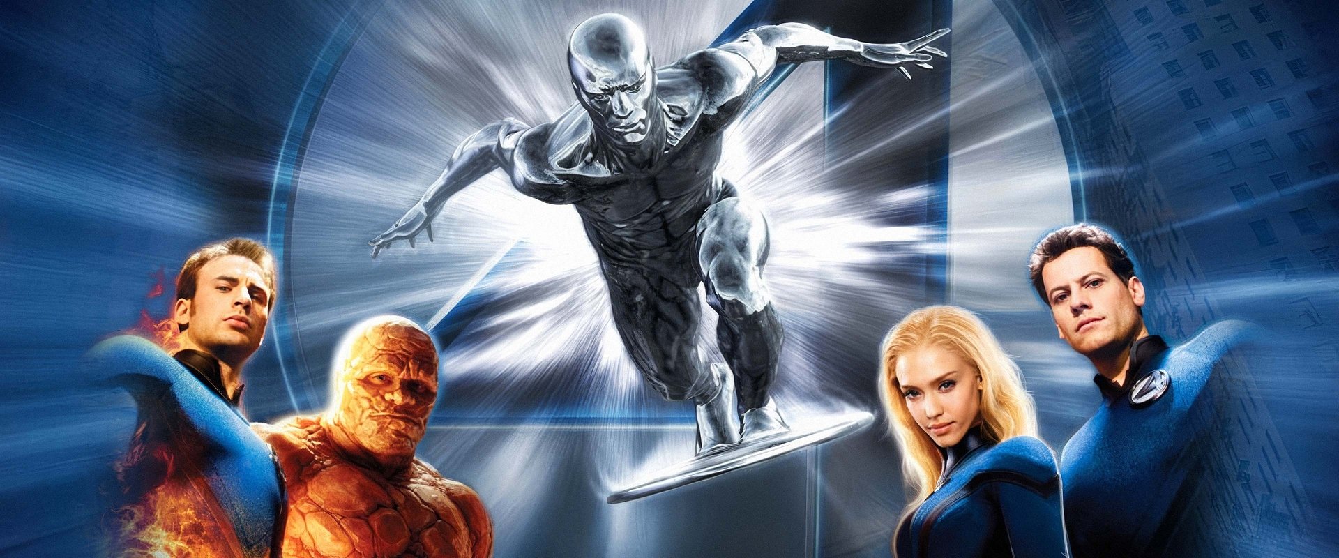 Fantastic Four: Rise of the Silver Surfer backdrop