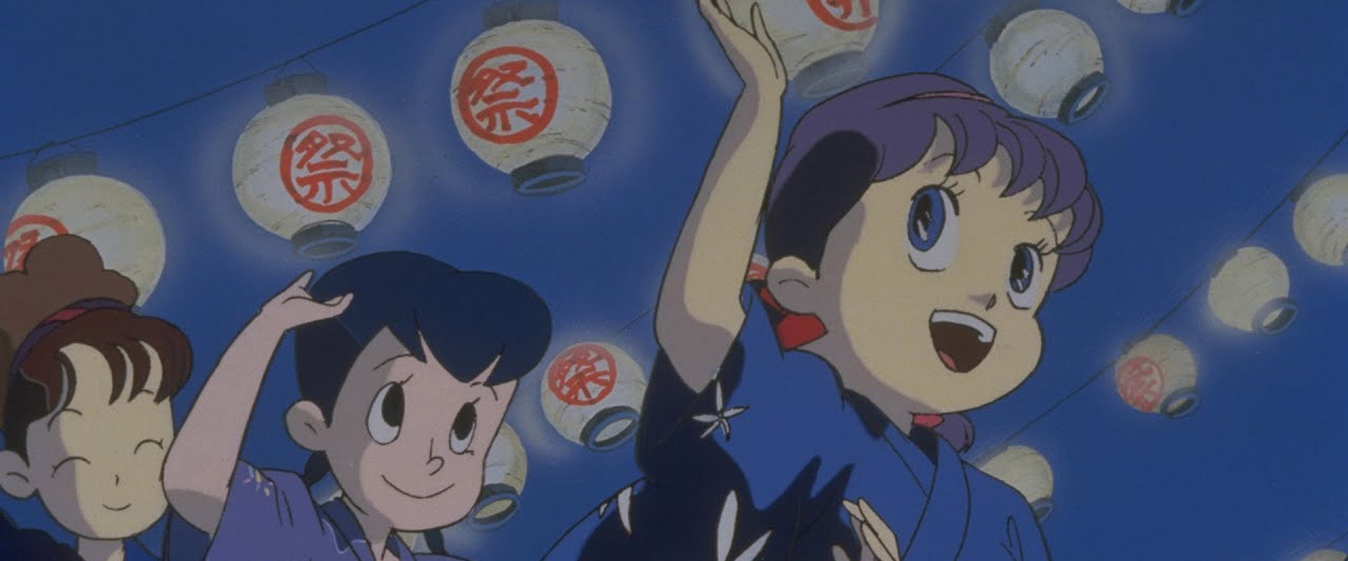 Akko-chan's Got a Secret! – The Sea! The Specters!! The Summer Festival backdrop