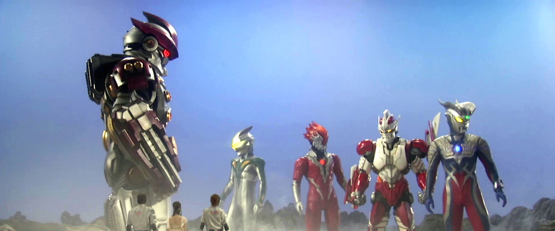 Ultraman Zero Side Story: Killer the Beatstar - Stage II: Oath of the Meteor backdrop