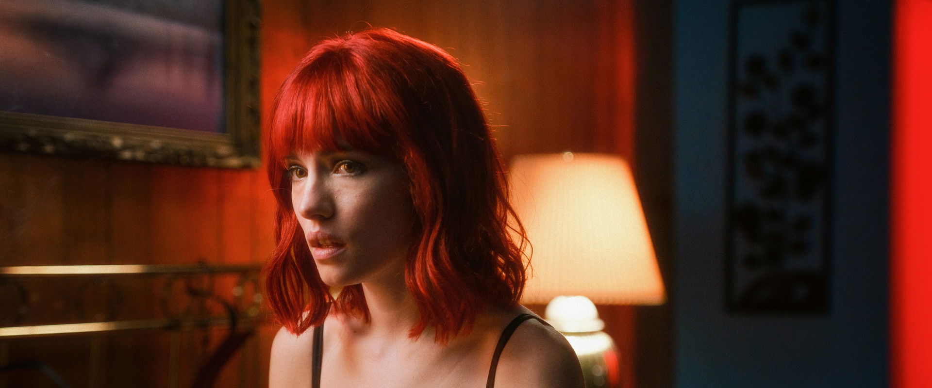 Strange Darling backdrop