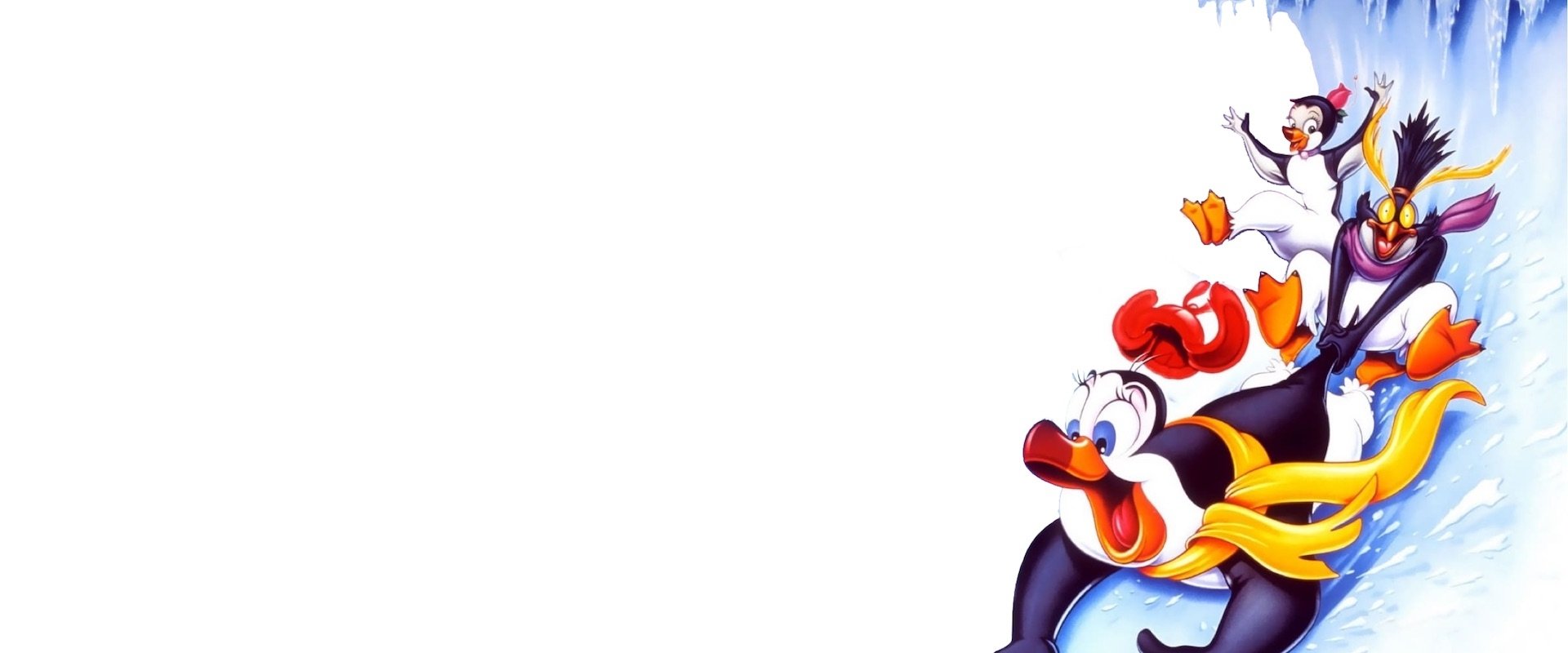 The Pebble and the Penguin backdrop