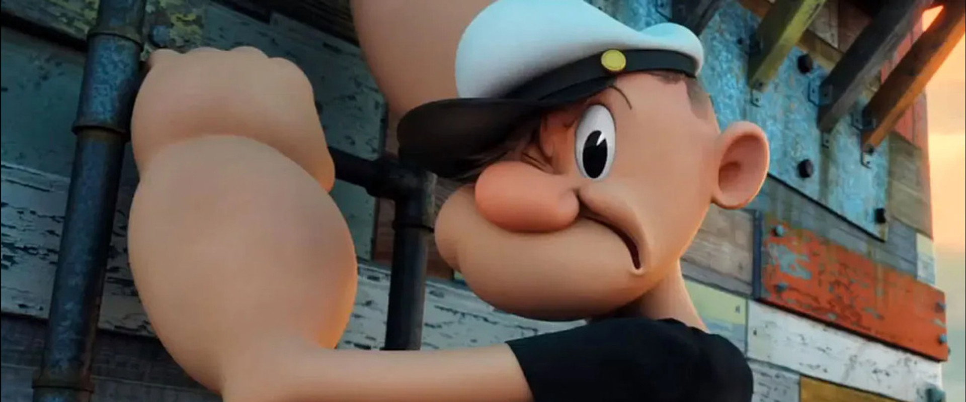 Popeye Animatic backdrop