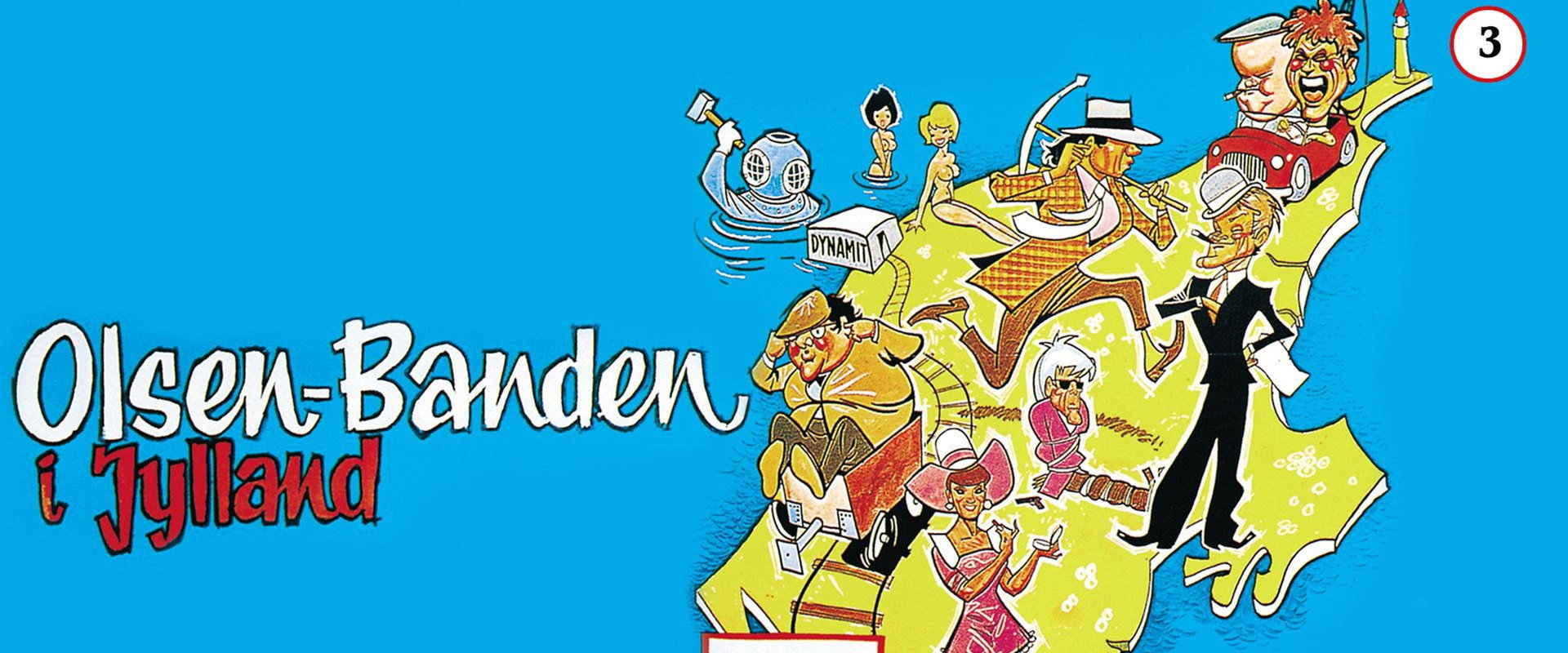 The Olsen Gang in Jutland backdrop