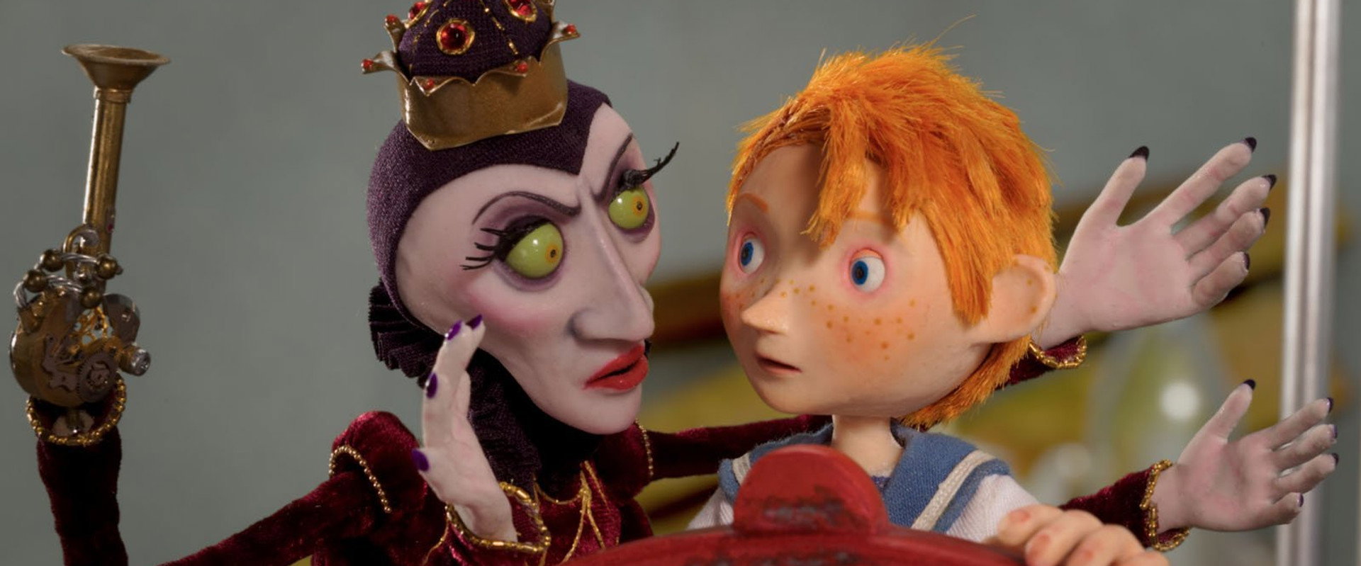 Captain Morten and the Spider Queen backdrop