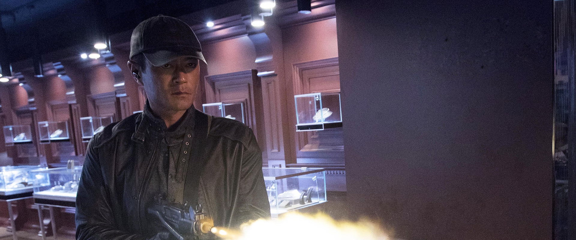 A Witness Out of the Blue backdrop