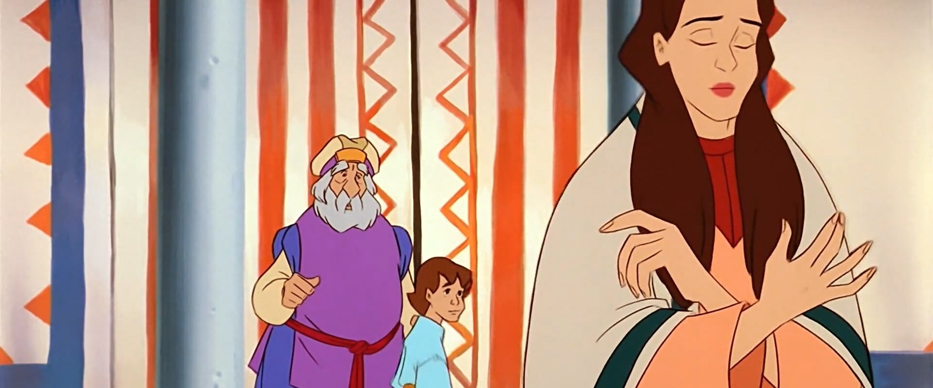 Samuel the Boy Prophet backdrop